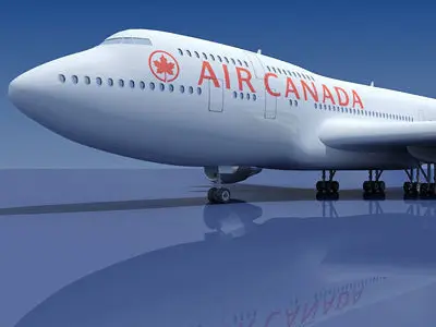 Air Canada Boeing 3D model