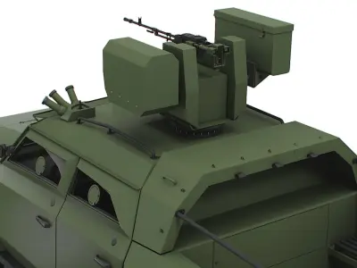 Generic MRAP Tkhir DKBM 2022 3D model