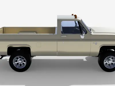 Chevrolet K30 1989 3D model