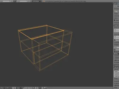 Coffee Table Free low-poly 3D model 2