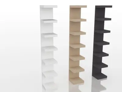 Ikea LACK bookcase Free 3D model