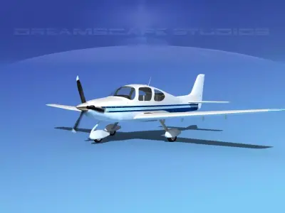 Cirrus SR22 V10 3D model