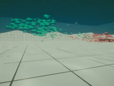 Fish Pack Low-poly 3D model