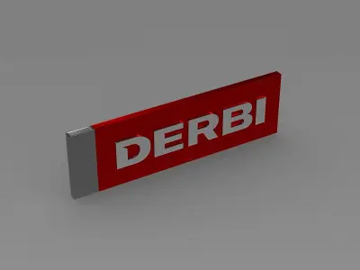 Derbi Logo 3D model