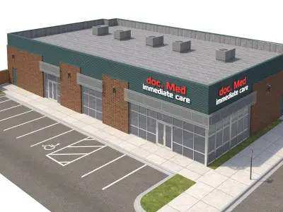 Retail-134 Retail Store C 3D model