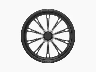 RC Components Hammer-S front wheel Low-poly 3D model