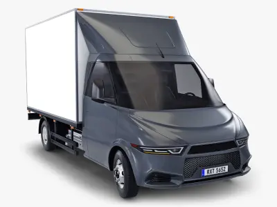 Generic Box Truck v 2 3D model