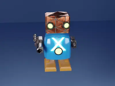 Scifi Roboot 3D model