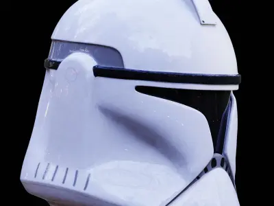 STAR TROOPER HELMET - Star Wars Fan Art STL 3D print model