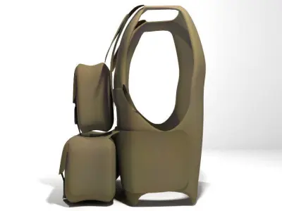 Armour Vest - Type 3 3D model