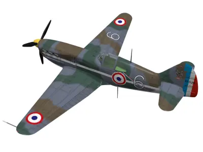 Dewoitine D520 3D model