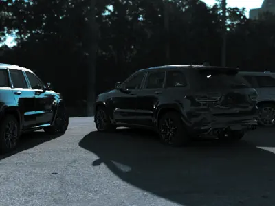 Grand Cherokee Free 3D model