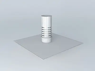 Bell siphon 3D model