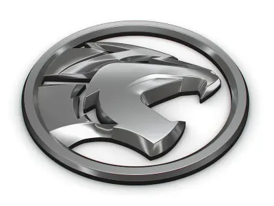 Proton logo 3D model