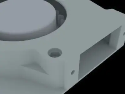 Turbina fan Free 3D model