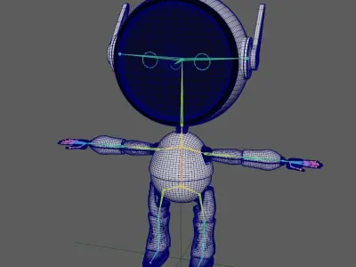 Little Robot 3D model order