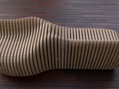 parametric bench  3D model buy