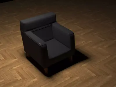 single sofa Free 3D model purchase