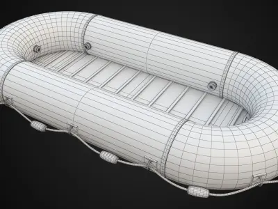 Life Boat 3D model