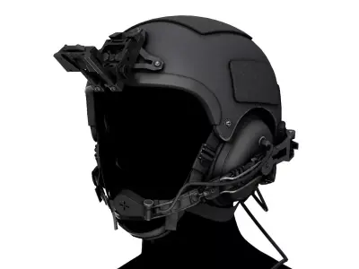 ILC IBH HELMET Low-poly 3D model