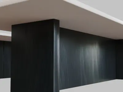 Boardroom Tables Low-Poly Free low-poly 3D model