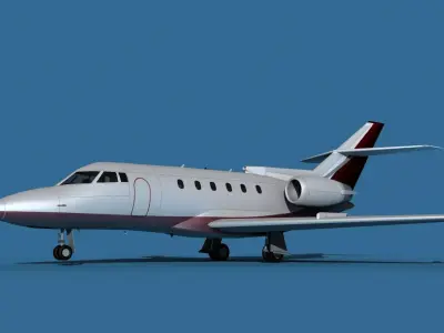 Hawker Siddley 800SR V03 3D model