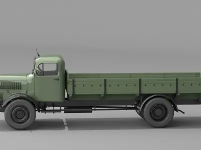 1943 Mercedes Benz L 4500 S 3D model