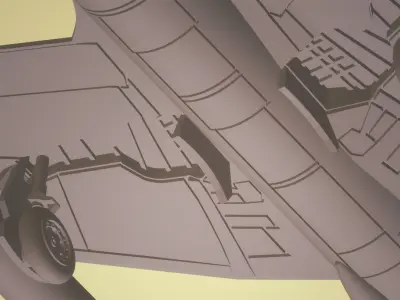 HAWKER HUNTER FGA-9 1-72 SCALE HIGHLY DETAILED MODEL 3D print model