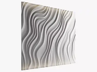 wave wall 24 3D model