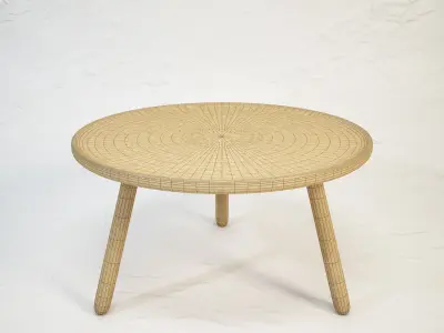 Tablo table by normann Copenhagen Free 3D model