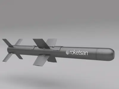 mam-c mini smart ammunition Low-poly 3D model