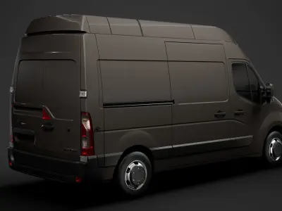 Opel Movano L2H3 Van 2020 3D model