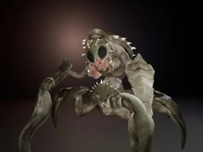 Monster Low-poly 3D model