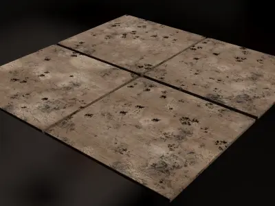 SPOILED OLD WOOD Free 3D model