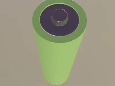 Battery AA 3D model