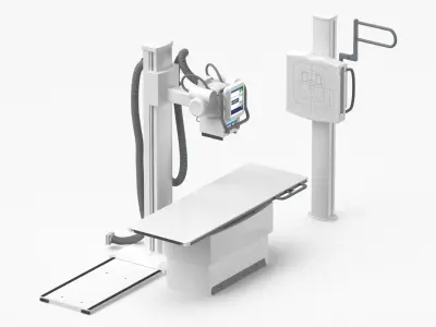 Radiograph Machine 3D model