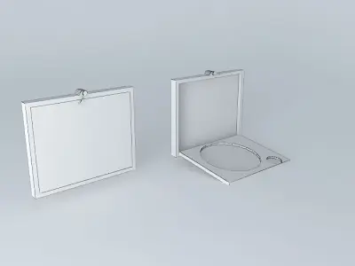 Airplane Seat Tray Tables Free 3D model