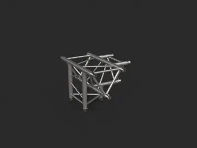 Triangular Truss A 40T K8 3D model