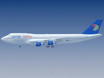 Egypt Air 3D model