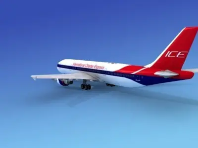 Airbus A300 Air Charter Intl 1 3D model