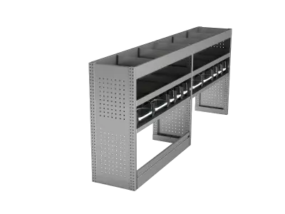 Van box systems 3D model