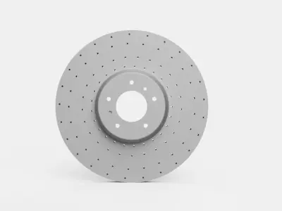 Brake rotor disk model 3 3D model
