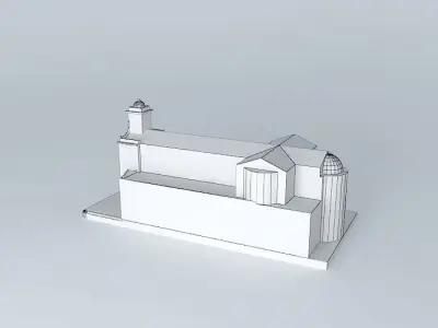 Church of Our Lady of Transito Free 3D model