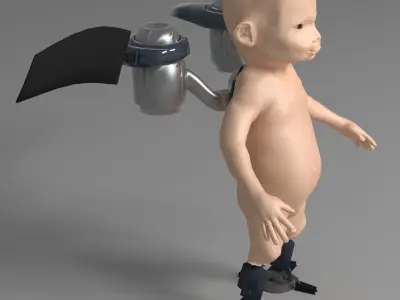 Babybot X-3 aka Angel 3D model