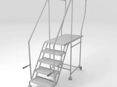 Step Ladder 3D model