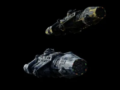Corellian Gunship DP20  - Star Wars 3D model