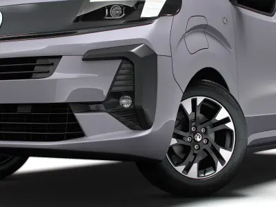 Vauxhall Zafira Life Electric Medium 2024 3D model