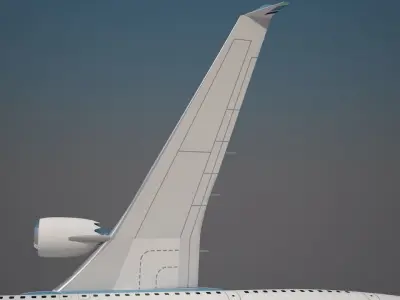 XiamenAir Boeing 737 max 10 3D model