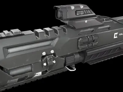 MP 155 in Ultima Chassis  Low-poly 3D model