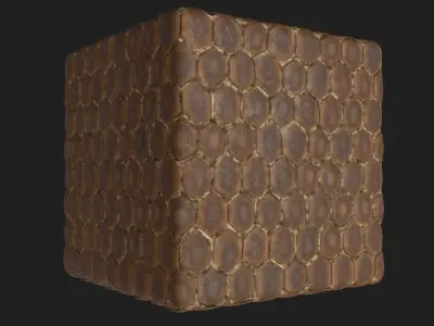 Dragon Scale 01 Material Texture